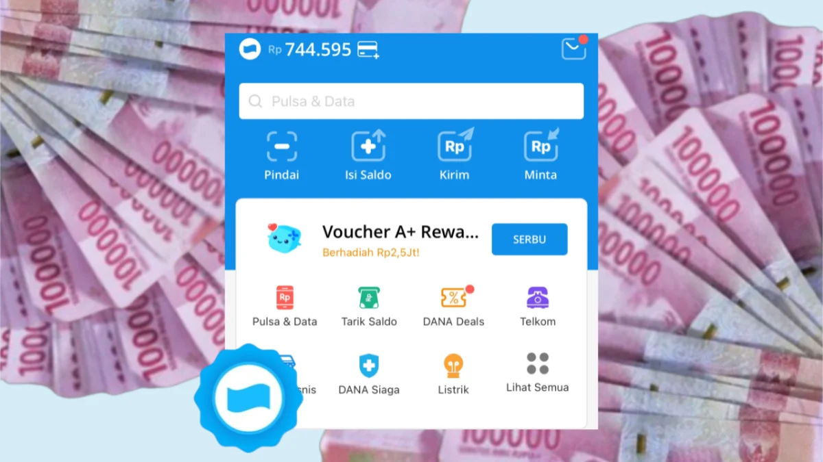 Saldo DANA Gratis Sampai dengan Rp 200.000 Langsung Cair di Link DANA Kaget Ini!