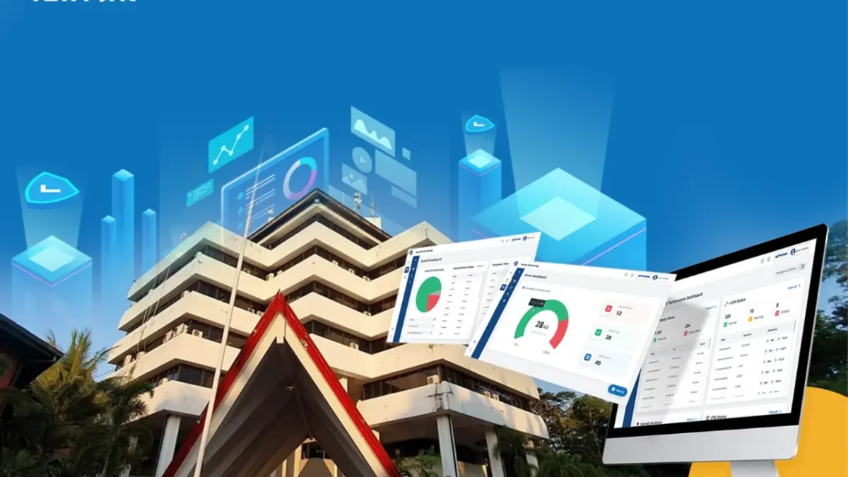Kinerja Jaringan Universitas Hasanuddin Semakin Optimal dengan Pemanfaatan Netmonk Prime