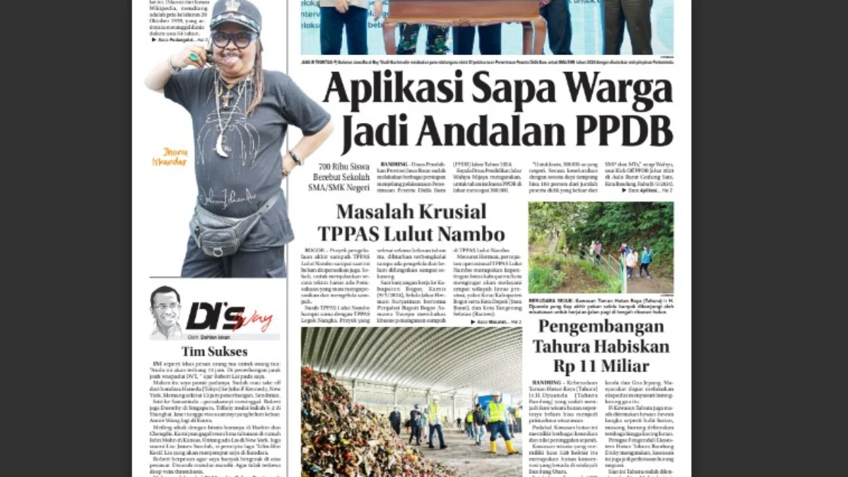 Epaper Jabar Ekspres 11 Mei 2024