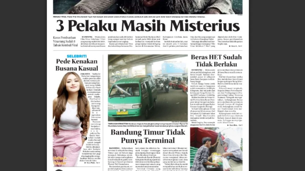 Epaper Jabar Ekspres 16 Mei 2024
