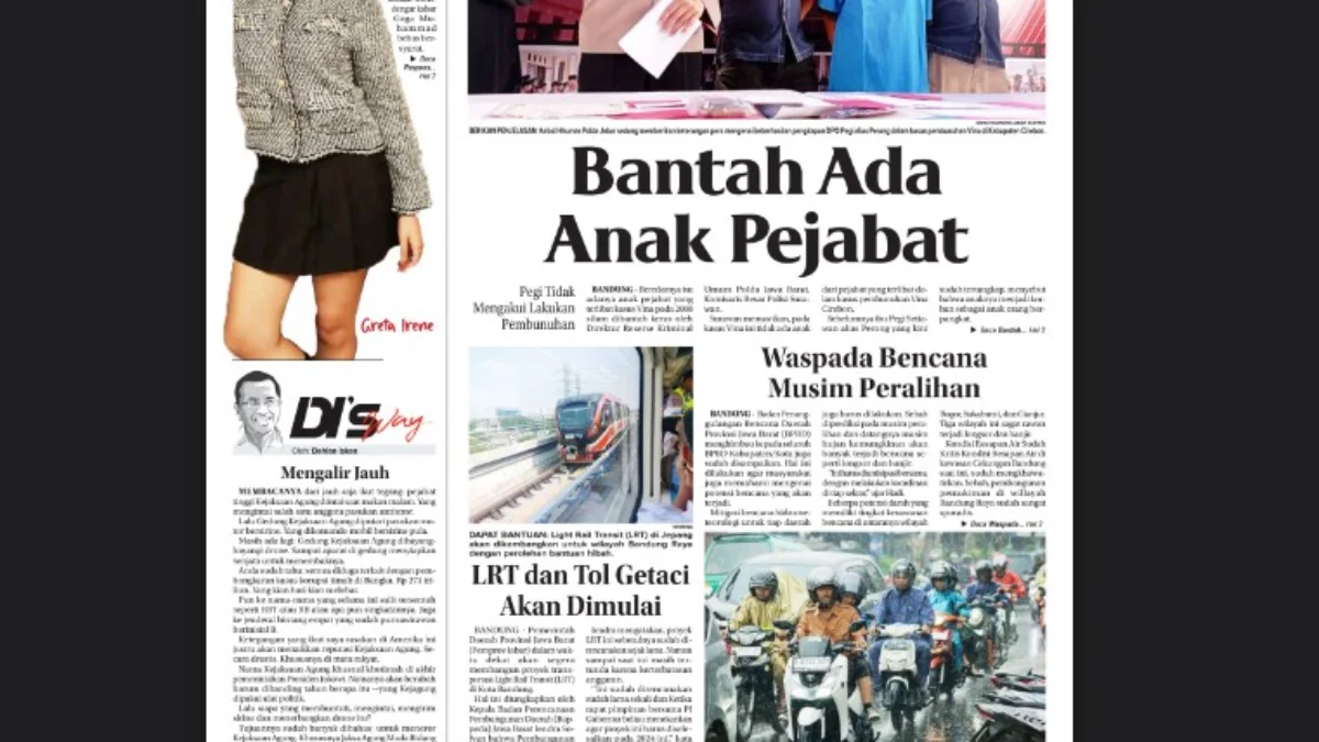 Epaper Jabar Ekspres 28 Mei 2024