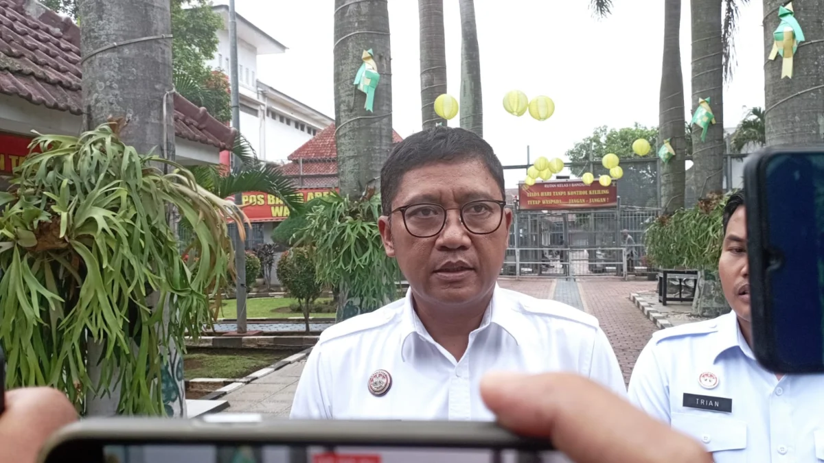 Dok. Kepala Rutan Kelas 1A Bandung, Suparman. Rabu (22/5). Foto. Sandi Nugraha.