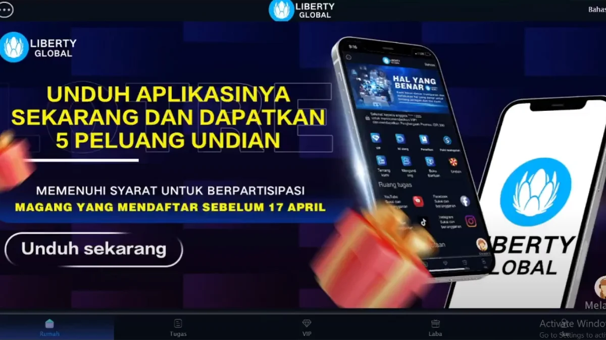 Aplikasi Liberty Global Terbukti Menghasilkan Uang atau Skema Ponzi? Ini Faktanya
