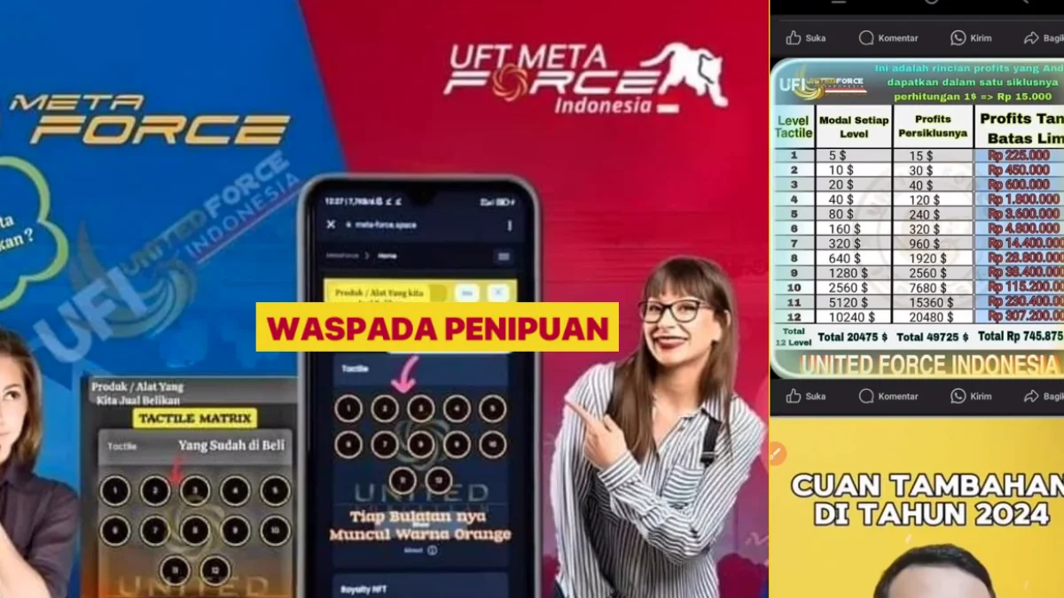 Aplikasi Penghasil Uang Metaforce Terbukti Membayar? Cek Faktanya