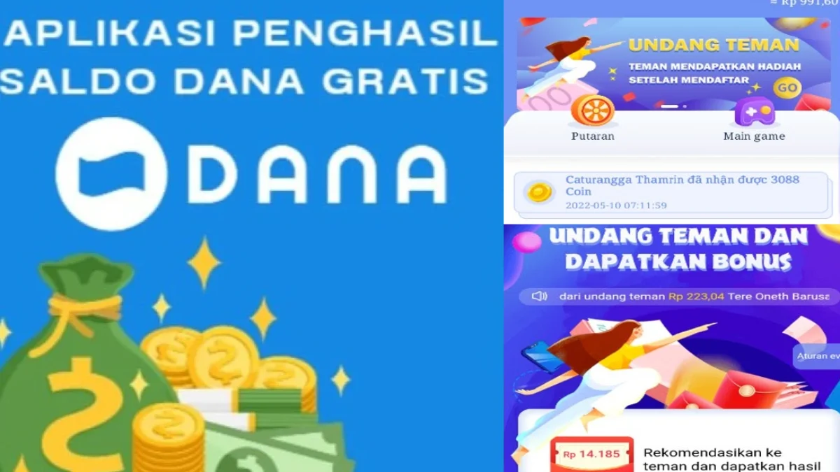 Saldo DANA Gratis Hanya dengan Rebahan Langsung Cair Rp50.000