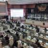 Paripurna penyerahan LHP BPK di DPRD Jabar, Selasa (21/5)