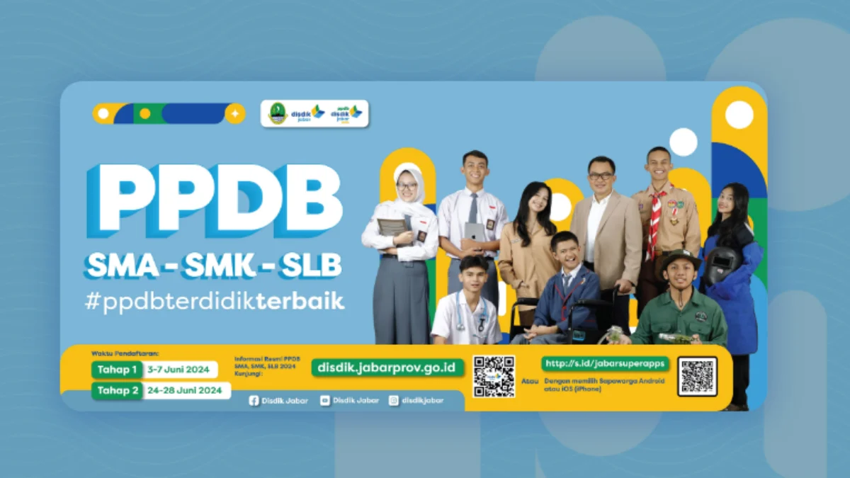 Kapan Pendaftaran PPDB Jabar 2024 SMA, SMK? Buruan Siapkan Dirimu!