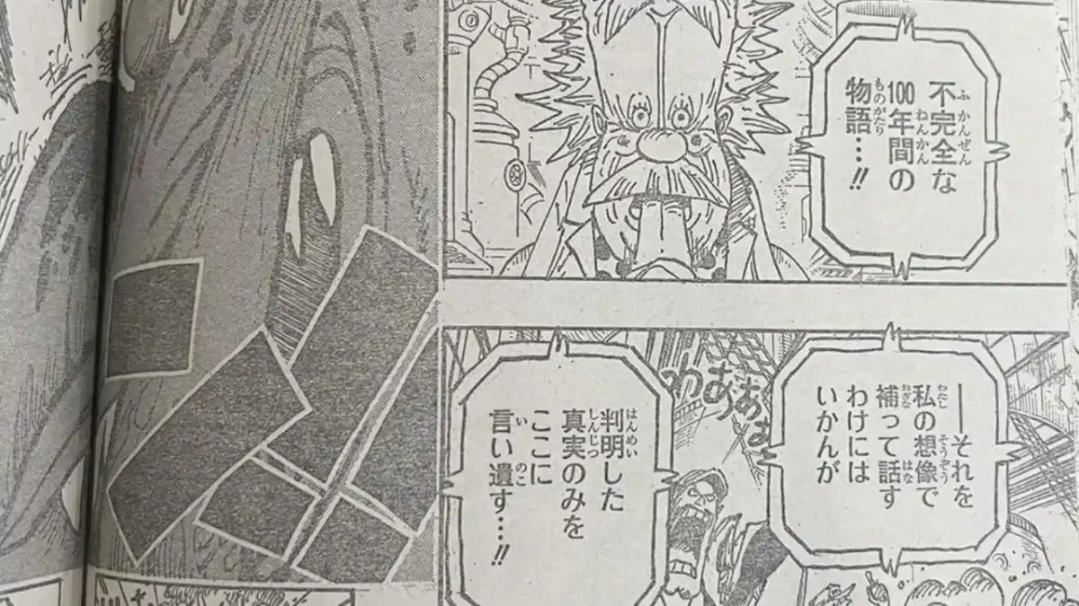 Spoiler One Piece Chapter 1114: Seluruh Dunia Ketar-Ketir Mendengar Kabar Besar Vegapunk!