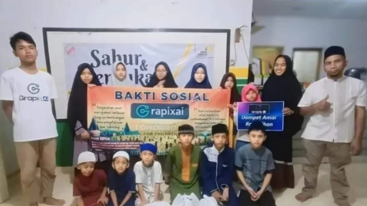 Salah satu even promosi dari Aplikasi Grapix Ai.