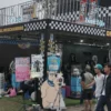 Stand bank bjb dalam event bertajuk "BBQ Ride Unstoppable 2024"