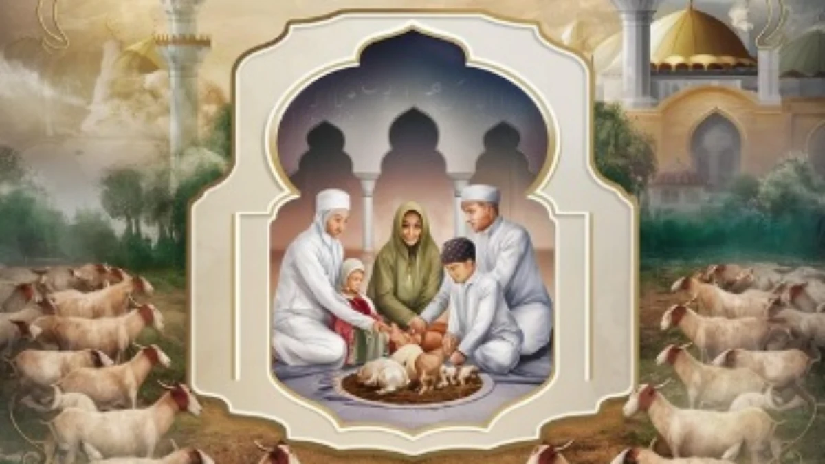 IILUSTRASI ibadah di Bulan Dzulhijjah. (freepik)