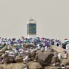 ILUSTRASI puasa Arafah yang dilakukan bersamaan saat jamaah haji berada di Arafah.