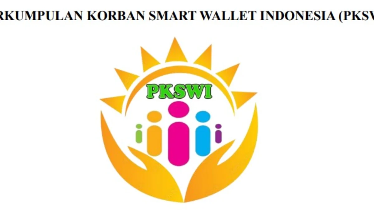 Lambang paguyuban para korban dari aplikasi Smart Wallet.