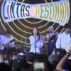 Penampilan Danilla x Perunggu dalam Lintas Resonan yang diselenggarakan di Loonar Bandung,