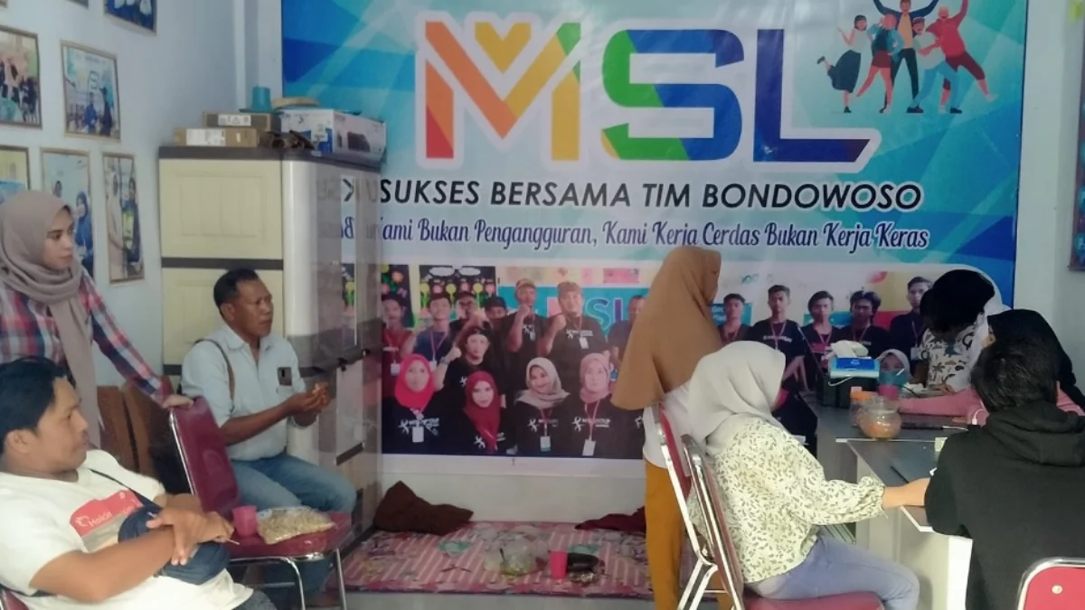 ILUSTRASI member MSL APP Bondowoso sebelum aplikasi ini Scam.