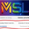 Notifikasi akun member MSL APP yang melakukan pembayaran aktivasi akun.