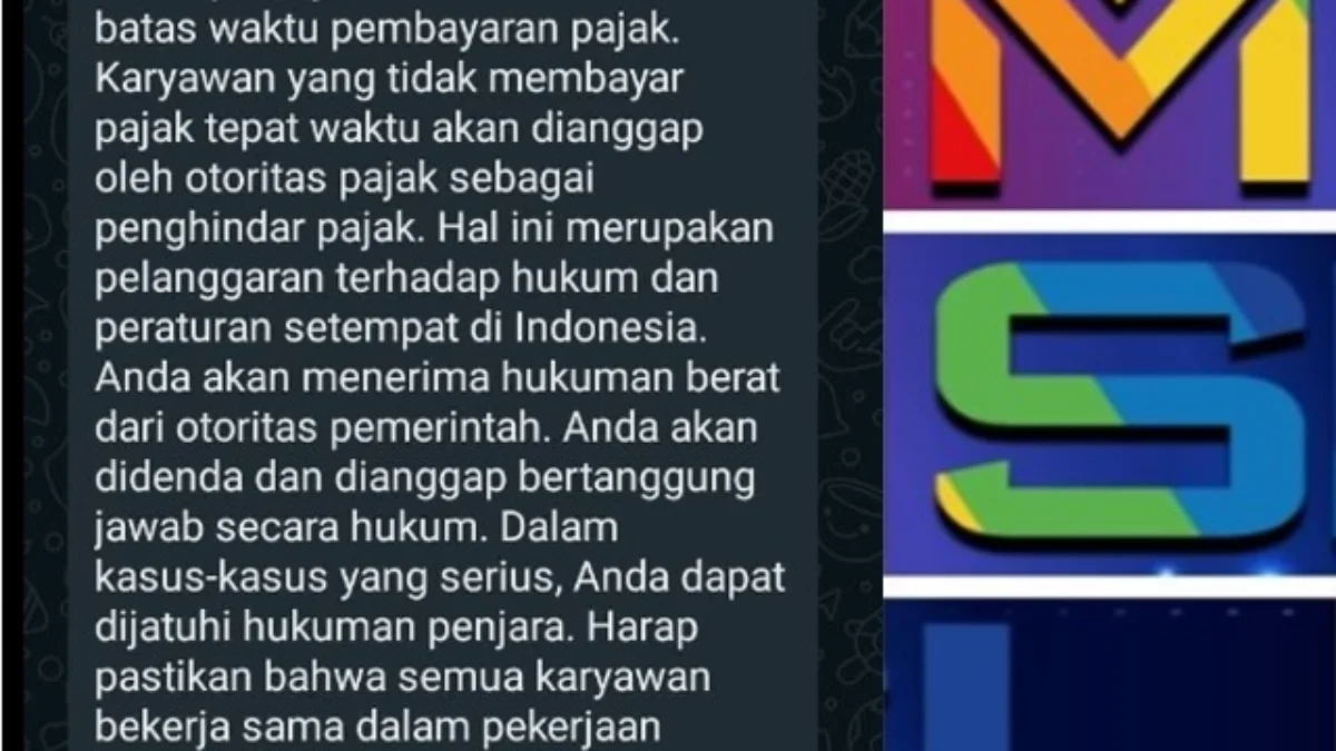 Ancaman Aplikasi MSL terhadap anggotanya.