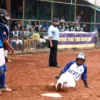 Laga final putra Kejurnas Softball Antar SMA Refugees Cup X, Sabtu (29/6), mempertemukan SMAN 7 Kota Bandung melawan SMA Wondama Papua Barat.