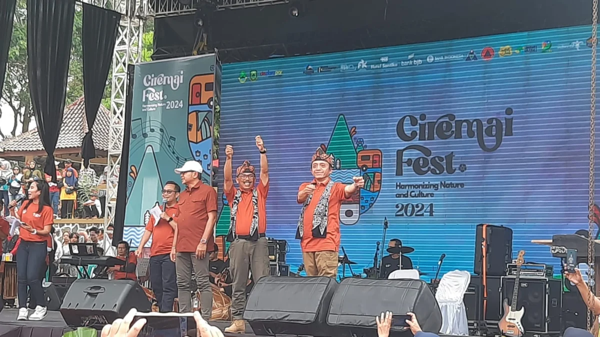 Keseruan Ciremai Fest 2024 yang digelar di Kabupaten Kuningan. (dok. Humas JABAR)