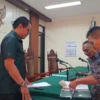 Kuasa Hukum Tamansari Puri Bali, Budiyana saat Pemeriksaan Persiapan Perkara di PTUN Bandung /Sadam Husen