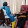 Doc. Donor Darah Rutin oleh RSUD Cibabat di Pemkot Cimahi (Mong)