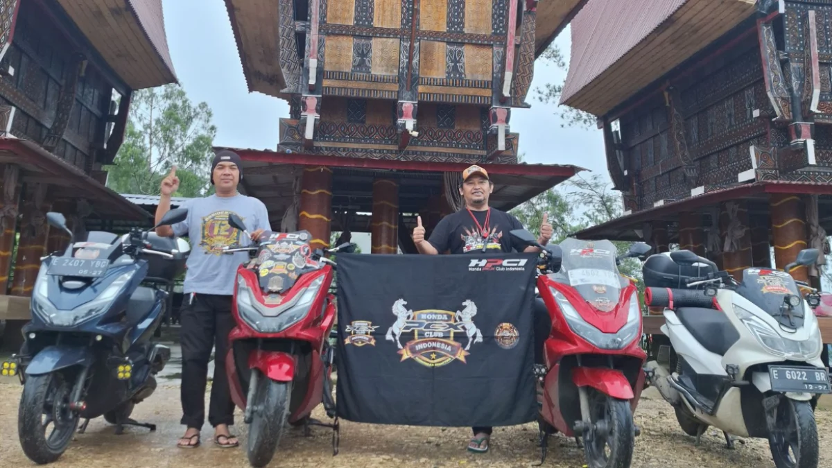 Wakil Jawa Barat Touring Lintas Pulau Meriahkan Gathering Nasional HPCI di Makassar