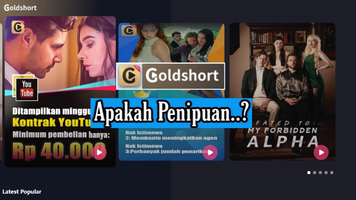 Cara Kerja Aplikasi Goldshort, Apakah Benar-Benar Membayar atau Penipuan?