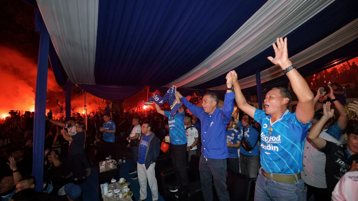 Bey Machmudin beri selamat kepada Persib atas kemenangan di Liga 1 2023/2024/ Dok. Humas Jabar