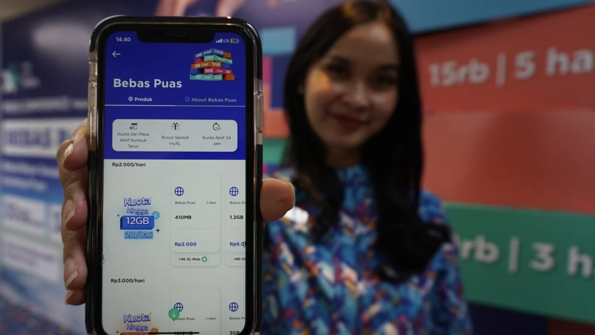 Paket "Bebas Puas", kuota data terbaru yang diluncurkan PT XL Axiata Tbk/ Dok. PT XL Axiata