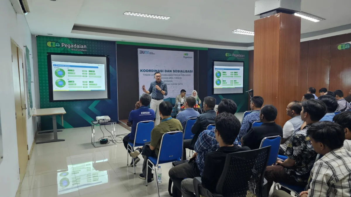 PT Pegadaian Kanwil X Jawa Barat melakukan Koordinasi dan Sosialisasi Tindak Lanjut Penanganan Kredit Non Gadai berbasis Fidusia