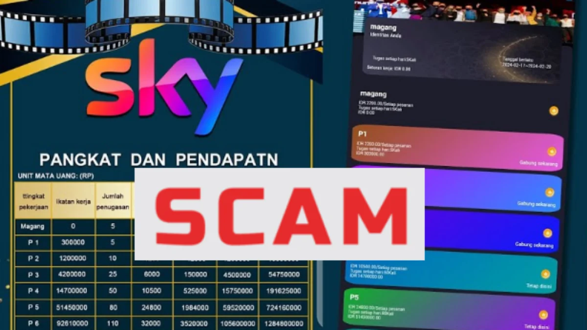 Bukti Aplikasi Penghasil Uang SKY Scam, Mirip MSL Versi 2 Bukti Aplikasi Penghasil Uang SKY Scam, Mirip MSL Versi 2