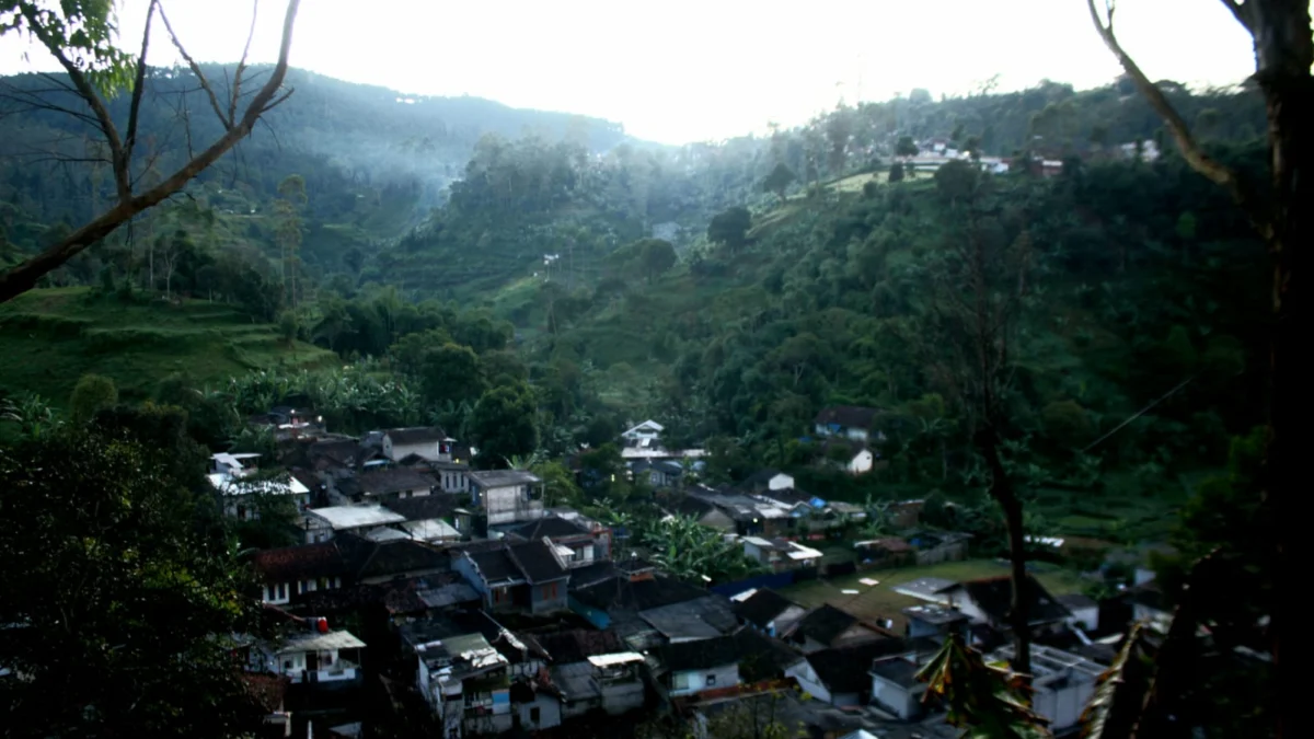 Kampung Ampera, Desa Jayagiri, Kecamatan Lembang. (son)