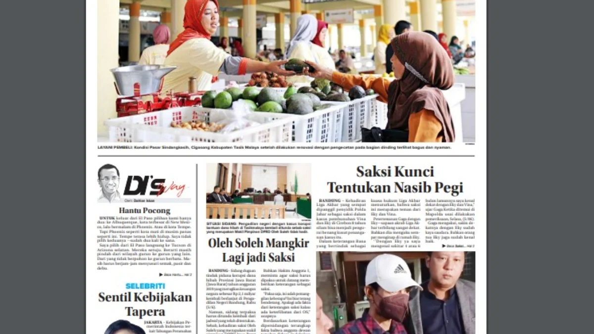 Epaper Jabar Ekspres 6 Juni 2024