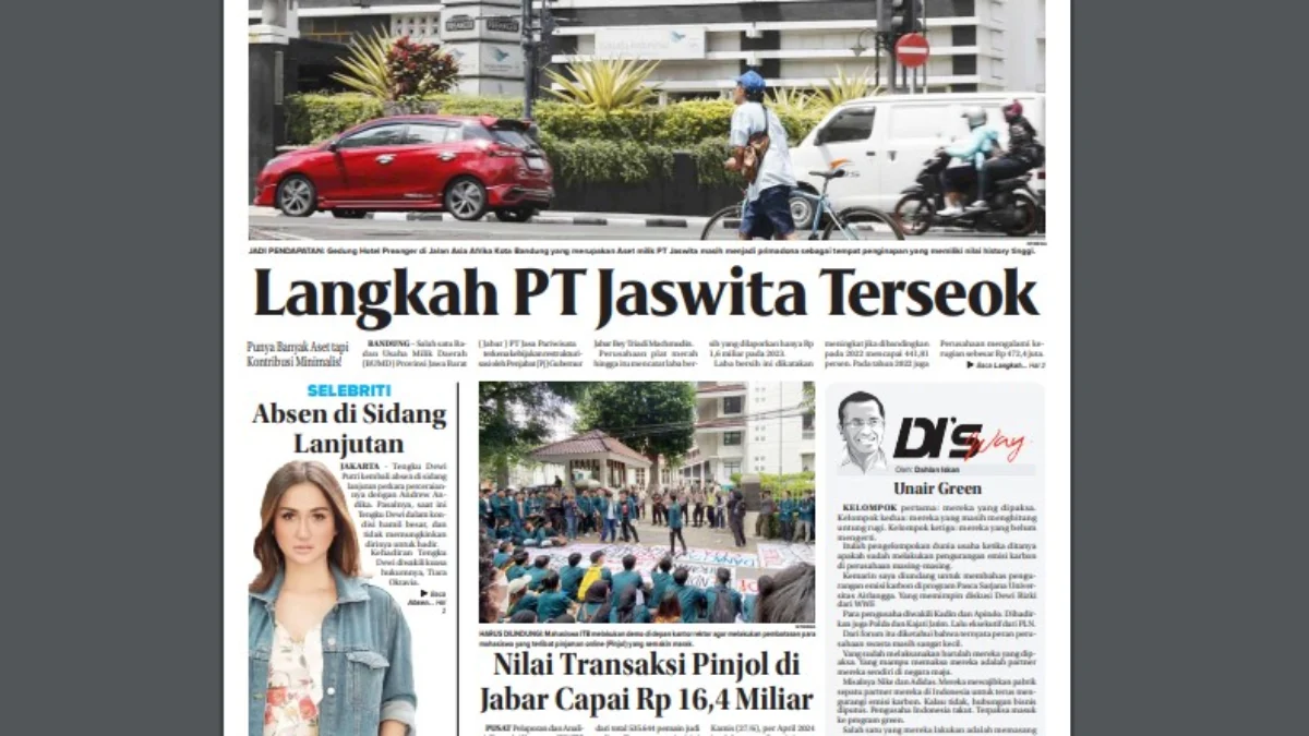 Epaper Jabar Ekspres 29 Juni 2024