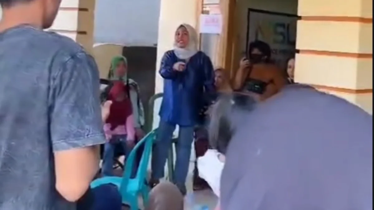 Tangkapan layar video saat member geruduk Kantor MSL Bantaeng.
