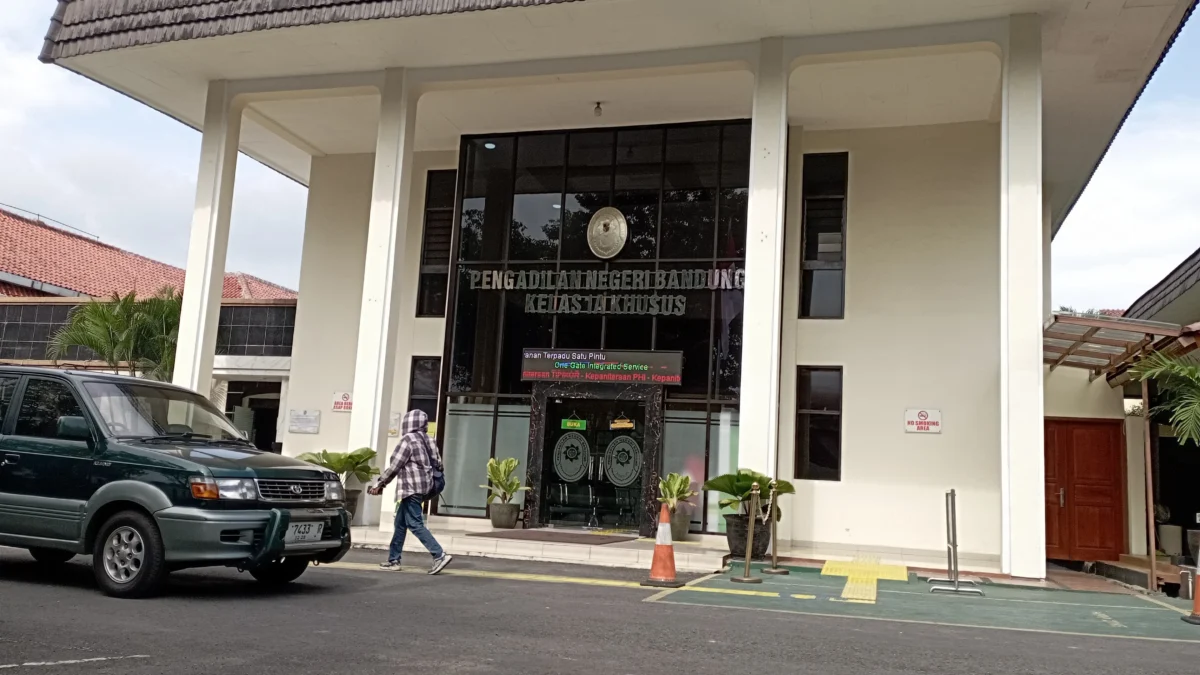 Dok. PN Bandung Tunda sidang praperadilan Pegi Setiawan. Senin (26/6). Foto. Sandi Nugraha.