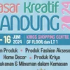 Pasar Kreatif Bandung 2024/ Instagram @pasarkreatifbdg