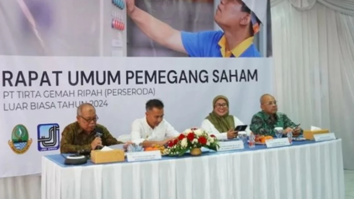 RUPS LB PT TGR beberapa waktu lalu. (Ist)