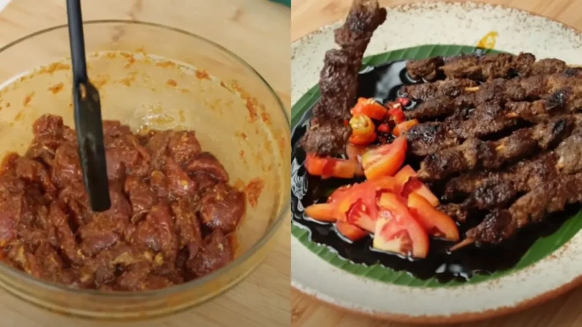 Sate Kambing Empuk ala Chef Devina Hermawan/ Kolase YouTube Devina Hermawan
