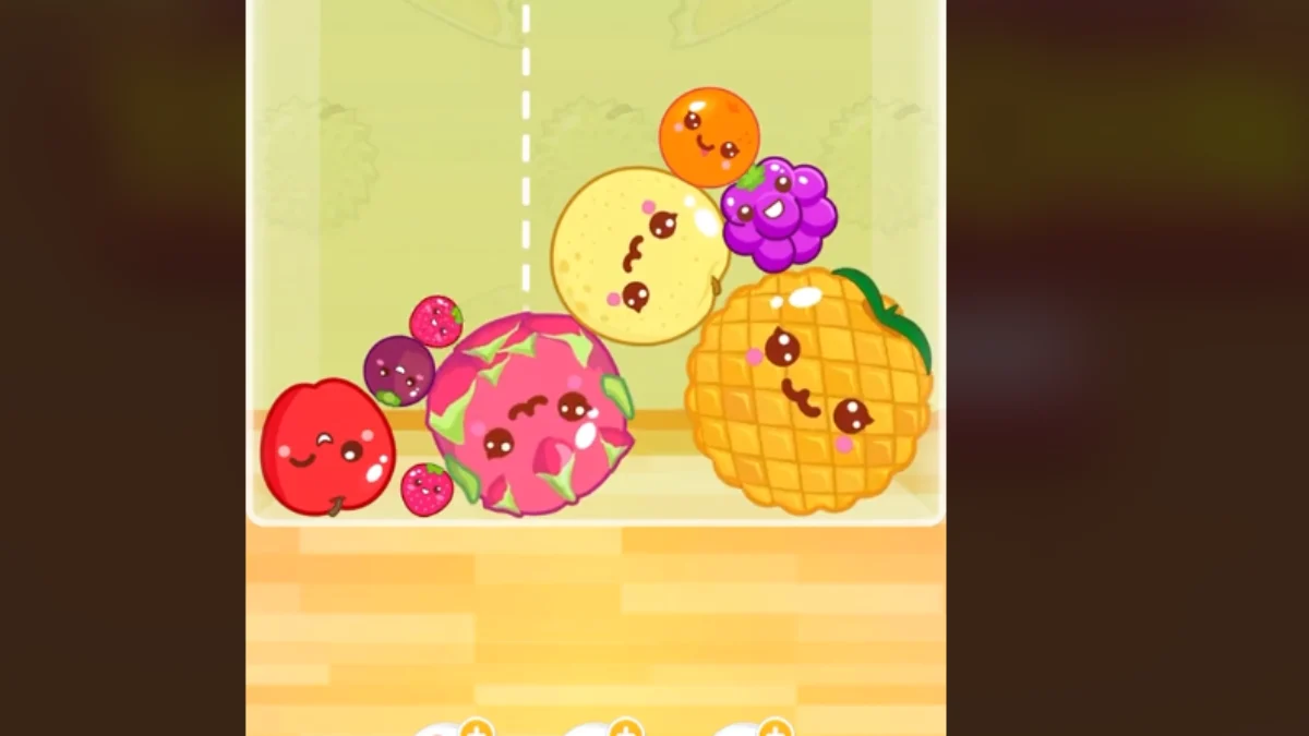 Game Shopee Fruity/ Tangkap Layar TikTok @kepoaja0617