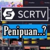 Aplikasi SCRTV Penghasil Uang Scam Penipuan Hari Ini, Cek Faktanya