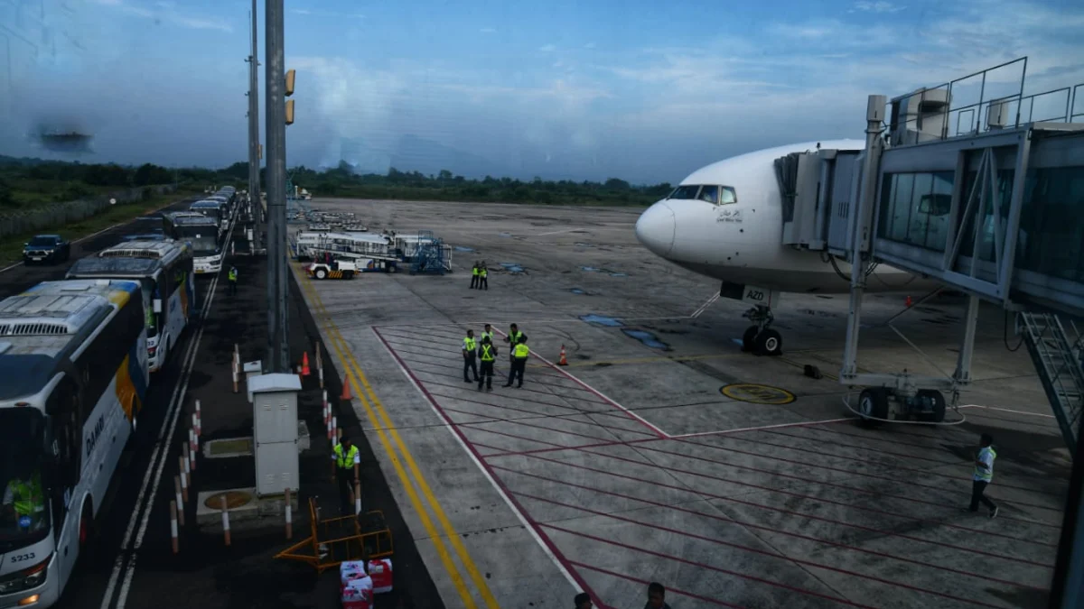 Penumpang didominasi dari BIJB Kertajati / Sumber foto: Biro Adpim Jabar