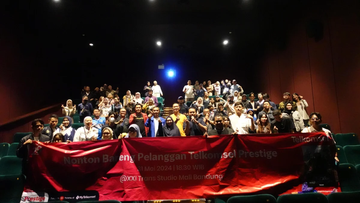Apresiasi Para Pelanggan Setia Telkomsel di Momen HUT ke-29 Tahun, Telkomsel Gelar Nonton Bareng Hepi Serentak di 13 Kota
