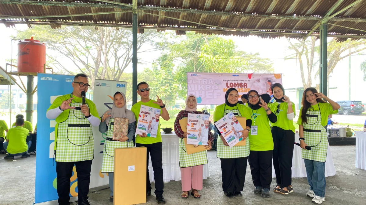 PNM Gelar Lomba Masak untuk Nasbah Mekaar di Cabang Cimahi, 1 Juni 2024/ Dok. PNM