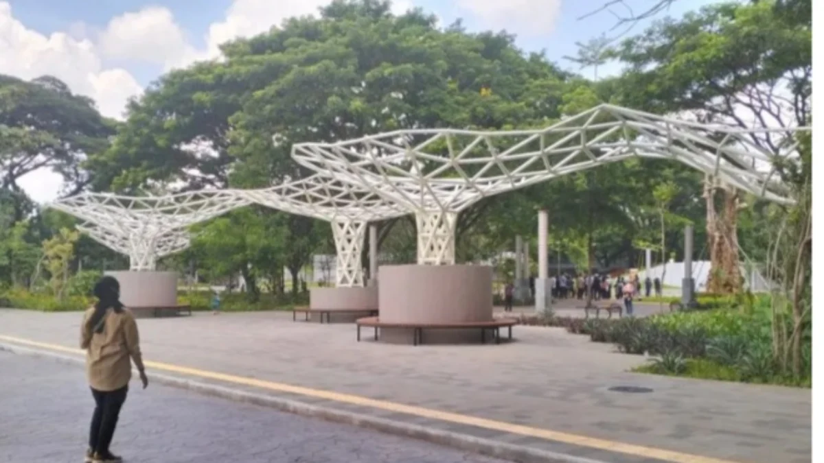 Taman Balekambang di Solo, Jawa Tengah,beberapa waktu lalu. foto/ANTARA