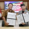 Sekda Jawa Barat Herman Suryatman menghadiri Penandatangan Kerja Sama antara Pemprov Jabar dengan Balai Besar Guru Penggerak (BBGP) terkait peningkatan kompetensi guru di Jabar di kantor BBGP, Kota Bandung, Senin (3/6/2024).(Foto: Rizal Fs/Biro Adpim Jabar)