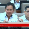 Direktur Utama PT Antam Tbk saat menjelaskan mengenai dugaan emas palsu, dalam RDP) dengan Mind ID, di Kompleks Parlemen, Senayan, Jakarta, Senin (3/6/2024). / Tangkapan Layar