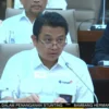Direktur Utama PT Timah Ahmad Dani Virsal memaparkan kinerja perusahaan sepanjang tahun 2023 pada RDP dengan Komisi VI DPR di Kompleks Parlemen, Senayan, Jakarta, Senin (3/6/2024). / Tangkapan Layar