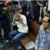 Mantan kuasa hukum Syahrul Yasin Limpo (SYL), Febri Diansyah saat hendak memberikan keterangan sebagai saksi di Pengadilan Tipikor, Jakarta (3/6). Foto/ANTARA