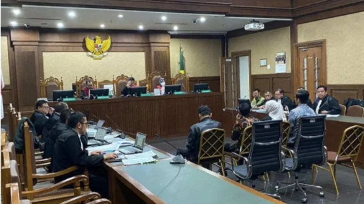 Sidang pemeriksaan saksi dugaan korupsi di Kementan dengan terdakwa mantan Menteri Pertanian Syahrul Yasin Limpo (SYL) di Pengadilan Tipikor, Jakarta, Senin (3/6). Foto/ANTARA